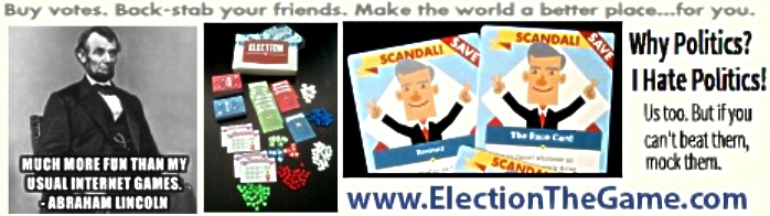 "Election: The Game" promotion
