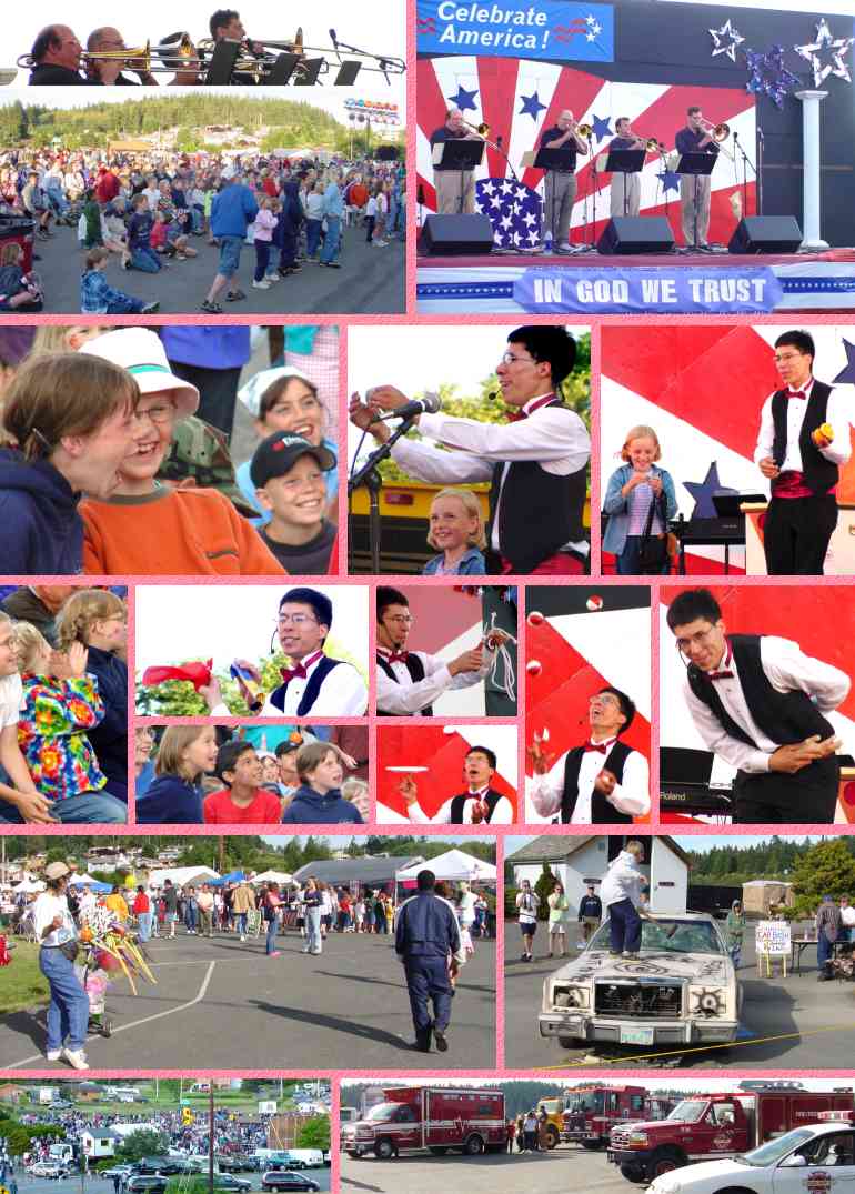 Magical Moments at Celebrate America, 2001, Freeland Park, 7/3/01
(Click to enlarge)