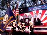 Link to Patriotic Program at Celebrate America, 2001