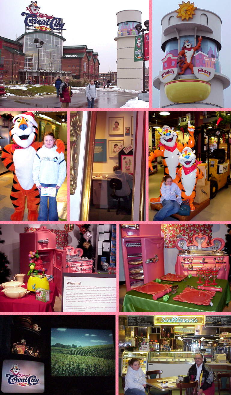 Cereal City, USA - Kellogg's Museum in Battle Creek - 11/25/00
(Click to enlarge)