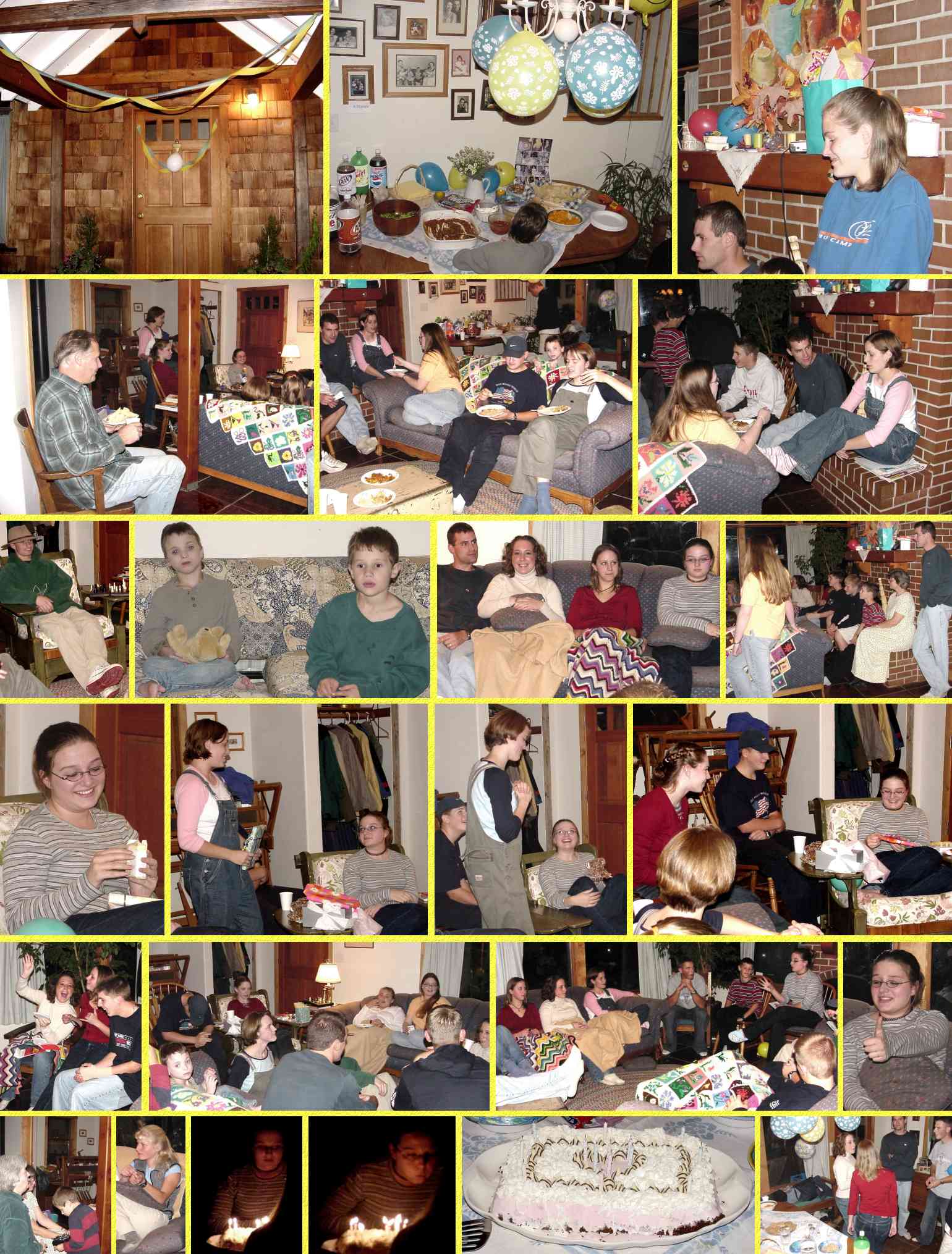 Connie's 15th Birthday Party Enlarged - October 11, 2002