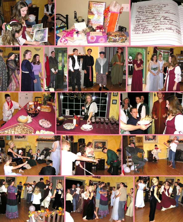 Connie's Shakespearean 16th Birthday Party - 10/10/03
