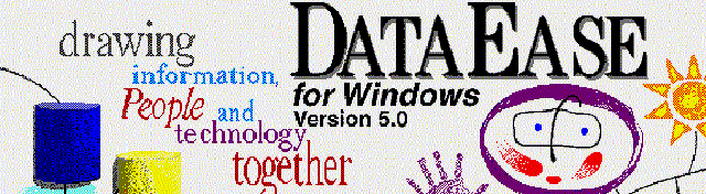Logo for "DataEase for Windows"
