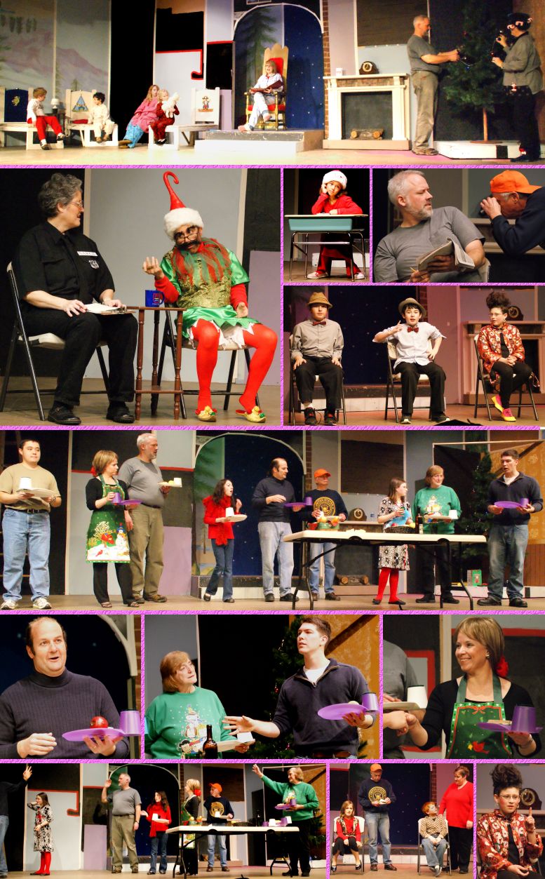 "Dear Santa" Photos from Technical Rehearsal - 12/7/08
( Click the collage to enlarge it... )