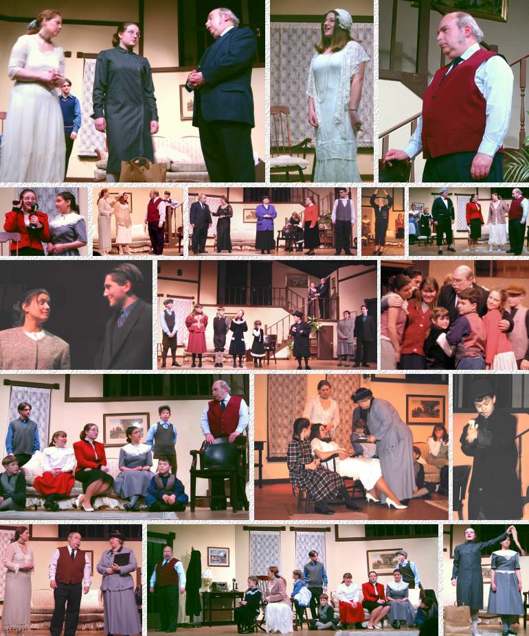 "Cheaper By The Dozen" Rehearsals - January, 2003
(Click to enlarge)