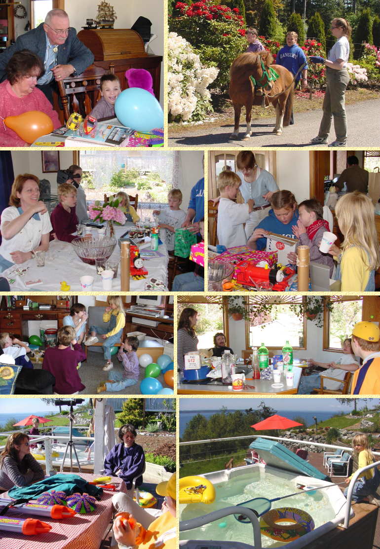 Gio's 9th Birthday Party Beginning - May 20, 2001
(Click to enlarge)