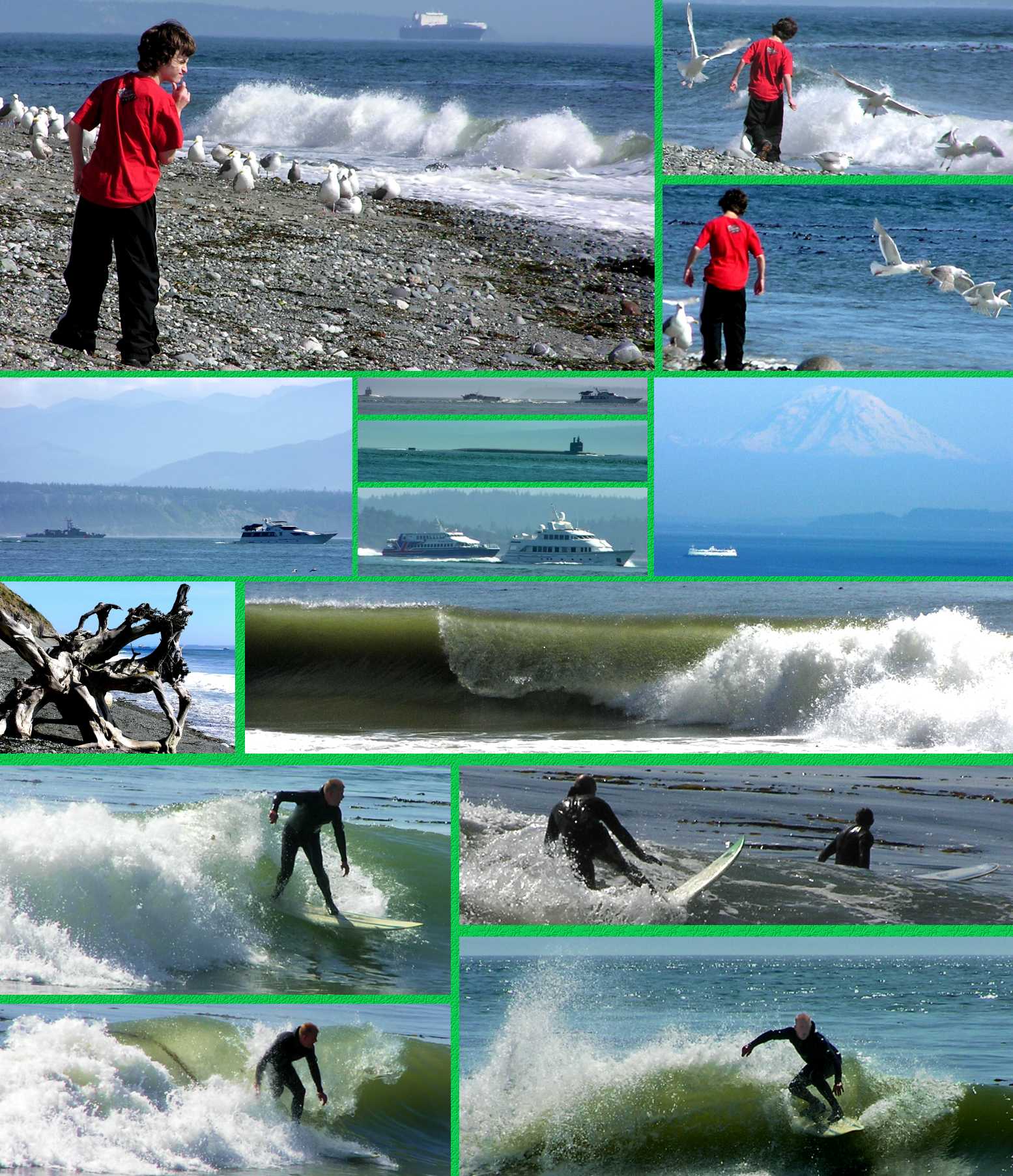 Gio's Beach Hike at Fort Ebey, Enlarged - 6/23/05