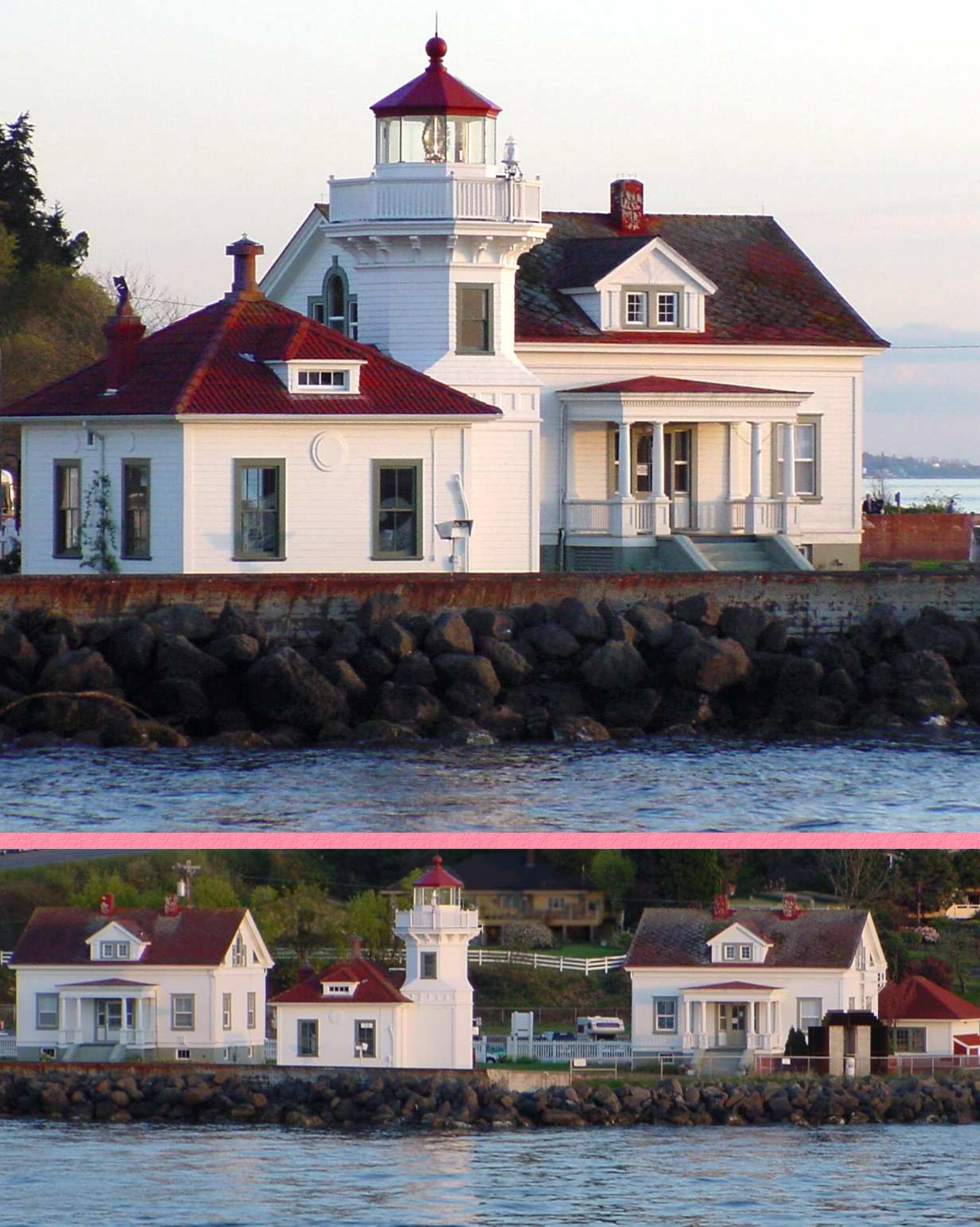 Mukilteo Lighthouse - April 11, 2001 - Enlarged