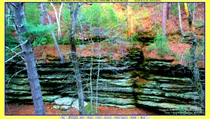 Click here for slides of Baraboo Dells in Wisconsin