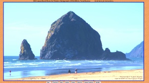 Click here for slides of Cannon Beach, Oregon