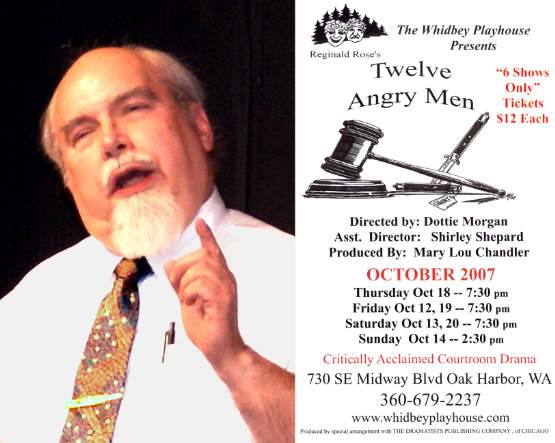 Norm portrayed the Foreman in "Twelve Angry Men"