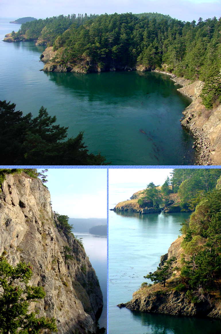 Deception Pass Bridge Photos - Lower Top - 12/7/00