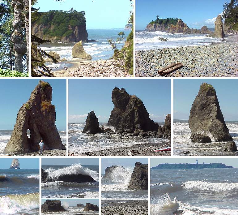 Ruby Beach of the Olympic National Park