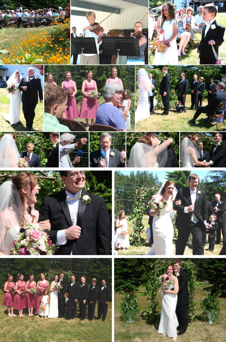 Wedding of Benjamin Cutshall and Michele Nelson - 6/30/07
( Click the photo collage to enlarge it. )