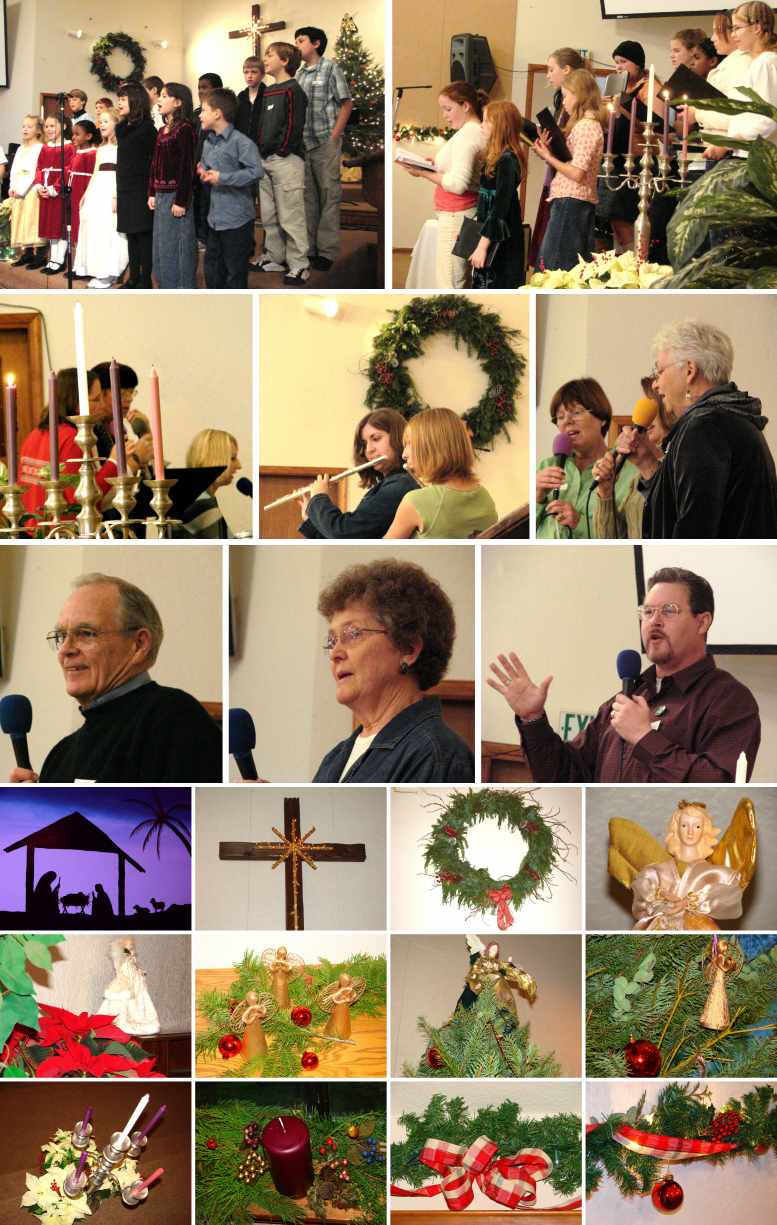 Sunday Service Scenes - December, 2006