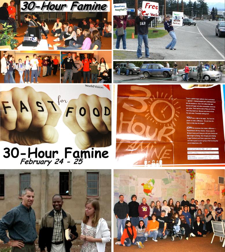 30-Hour Famine Fundraiser - February 24-25, 2006