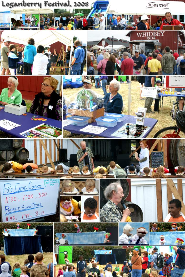 Loganberry Festival - 2008 -  Top Collage - 7/26/08-7/27/08
( Click the collage to enlarge it... )