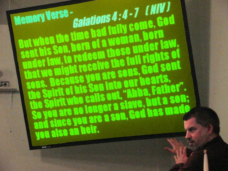 Memory Verses - Galations 4:4-7 (NIV)