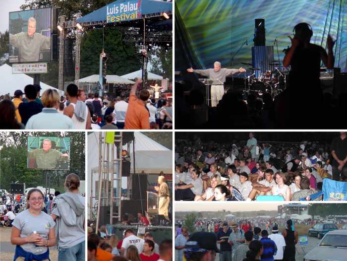 Puget Sound Festival - Luis Palau Preaching - 8/17/02