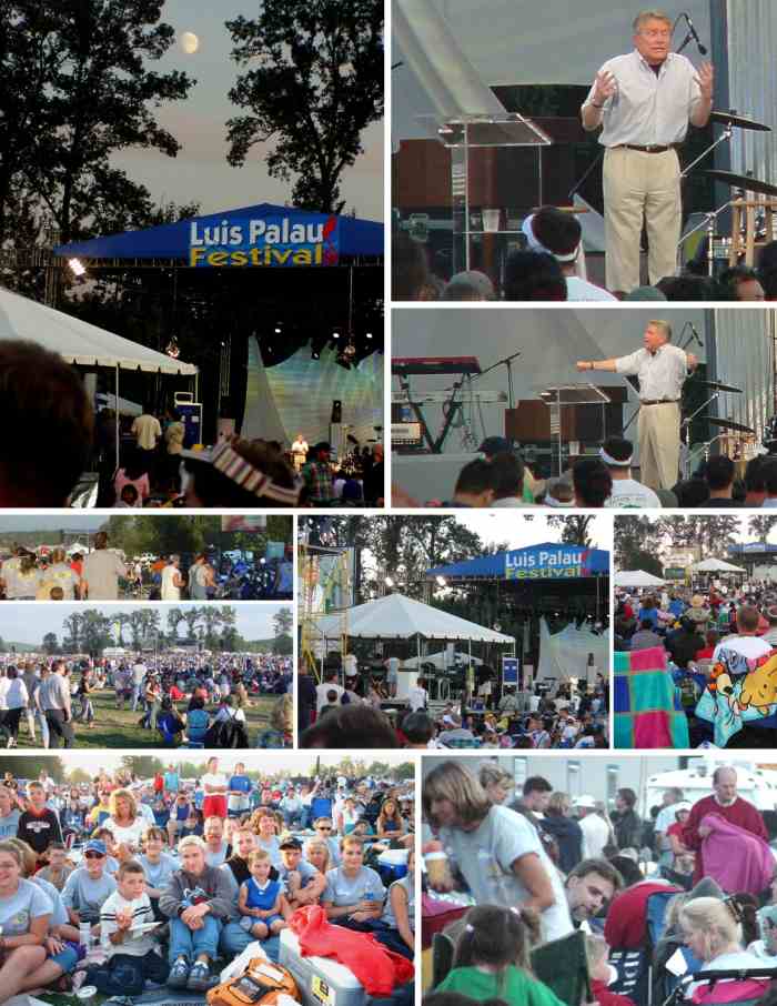 Puget Sound Festival - Luis Palau Preaching - 8/18/02