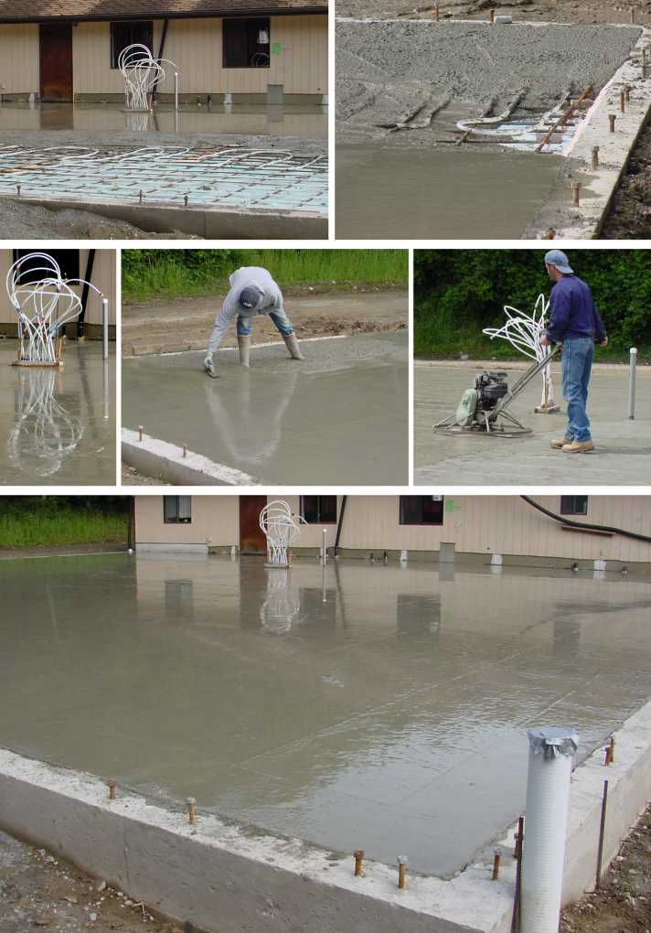 Completing the Slab - June 4, 2001