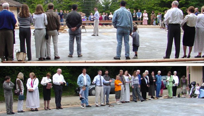 Dedication of the Addition - June 10, 2001