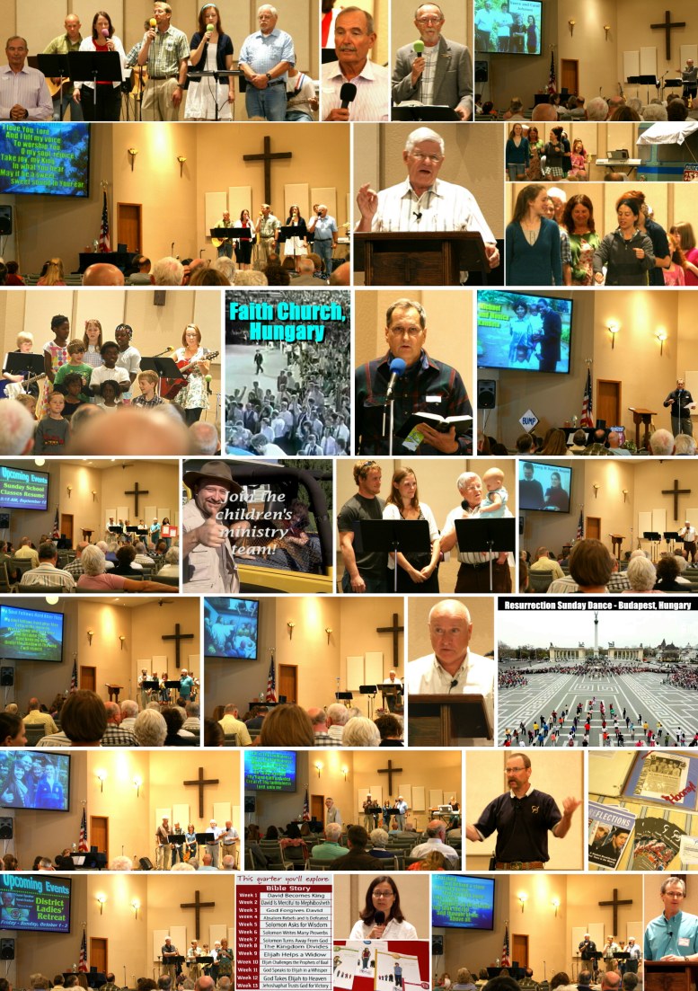 Sunday Service Scenes - August, 2010
( Click this collage to enlarge it... )