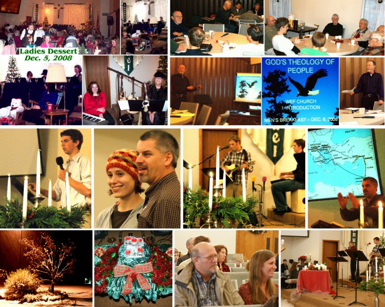 Sunday Service Scenes - December, 2008
( Click this collage to enlarge it... )