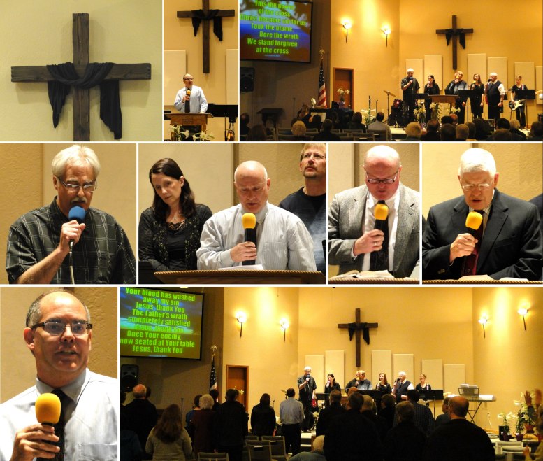 Good Friday Service - 4/22/11
( Click the photo collage to enlarge it. )