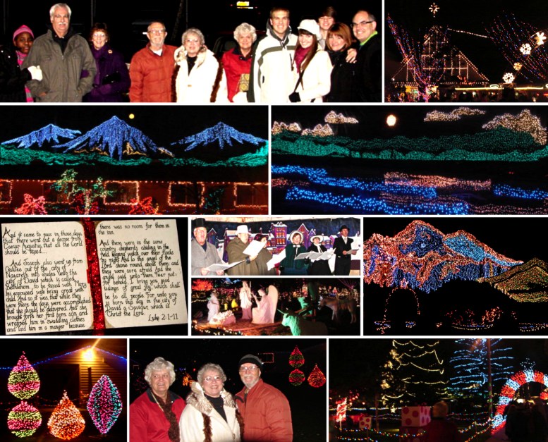 Lights of Christmas at Warm Beach Camp - 12/21/10
( Click this collage to enlarge it... )