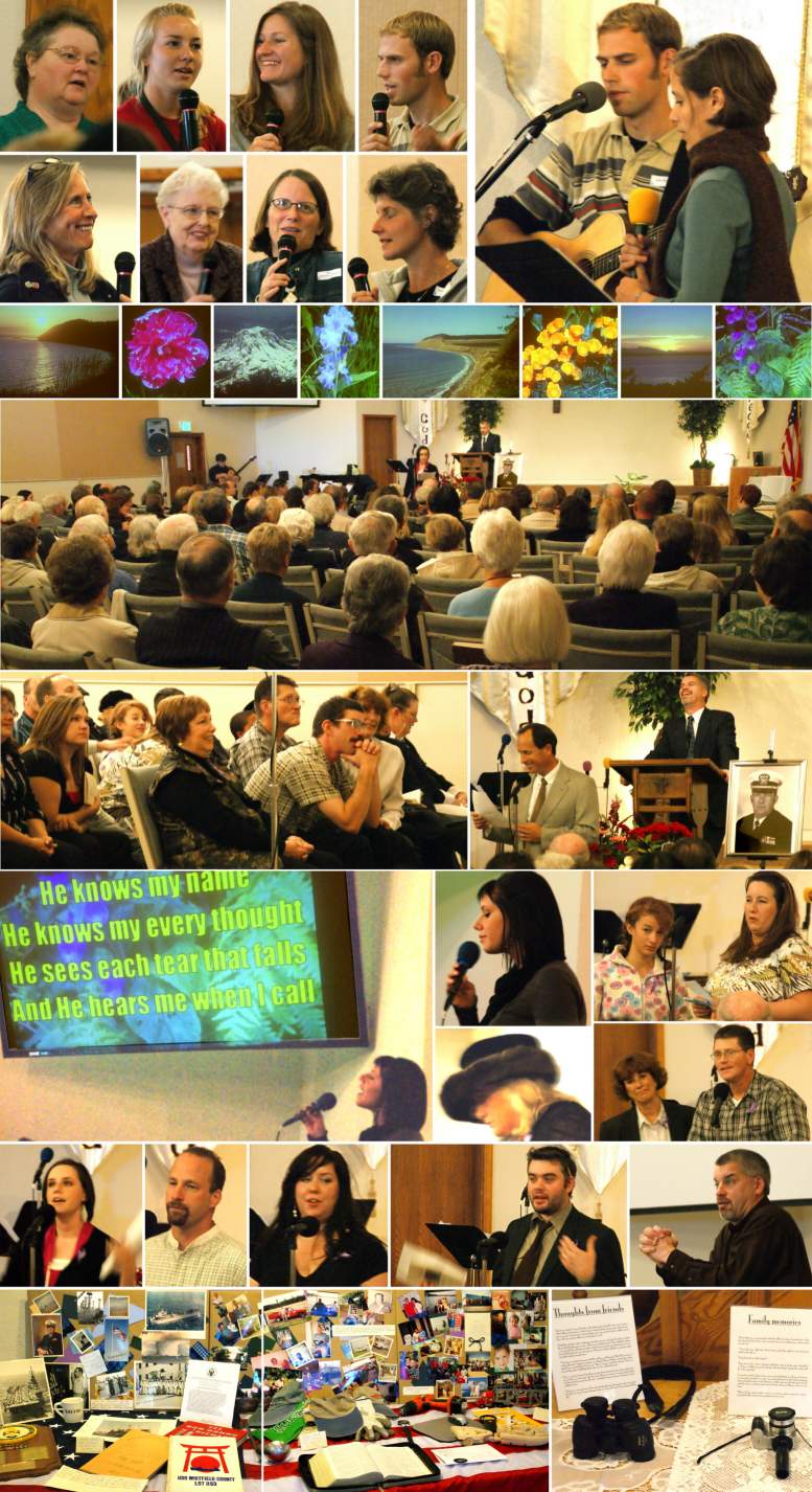 Sunday Service Scenes - October, 2008
( Click this collage to enlarge it... )