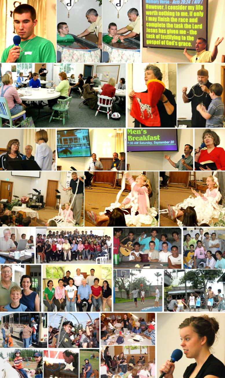 Sunday Service Scenes - September, 2008
( Click this collage to enlarge it... )