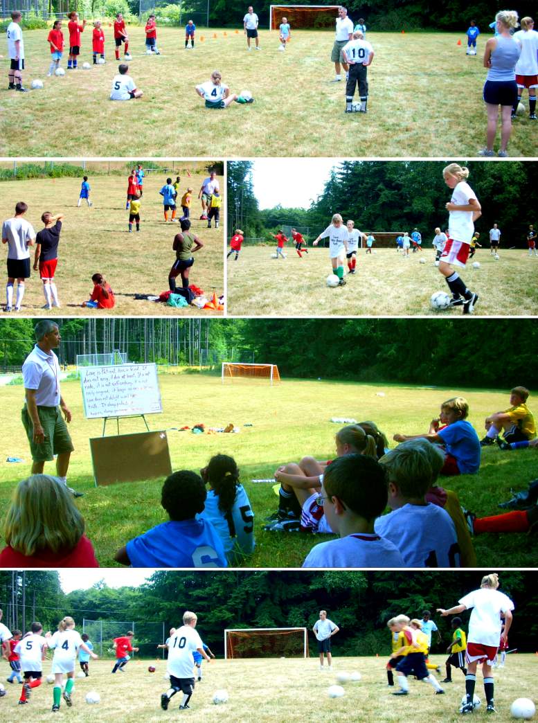 Soccer Clinic - 8/11/08
( Click the photo collage to enlarge it. )