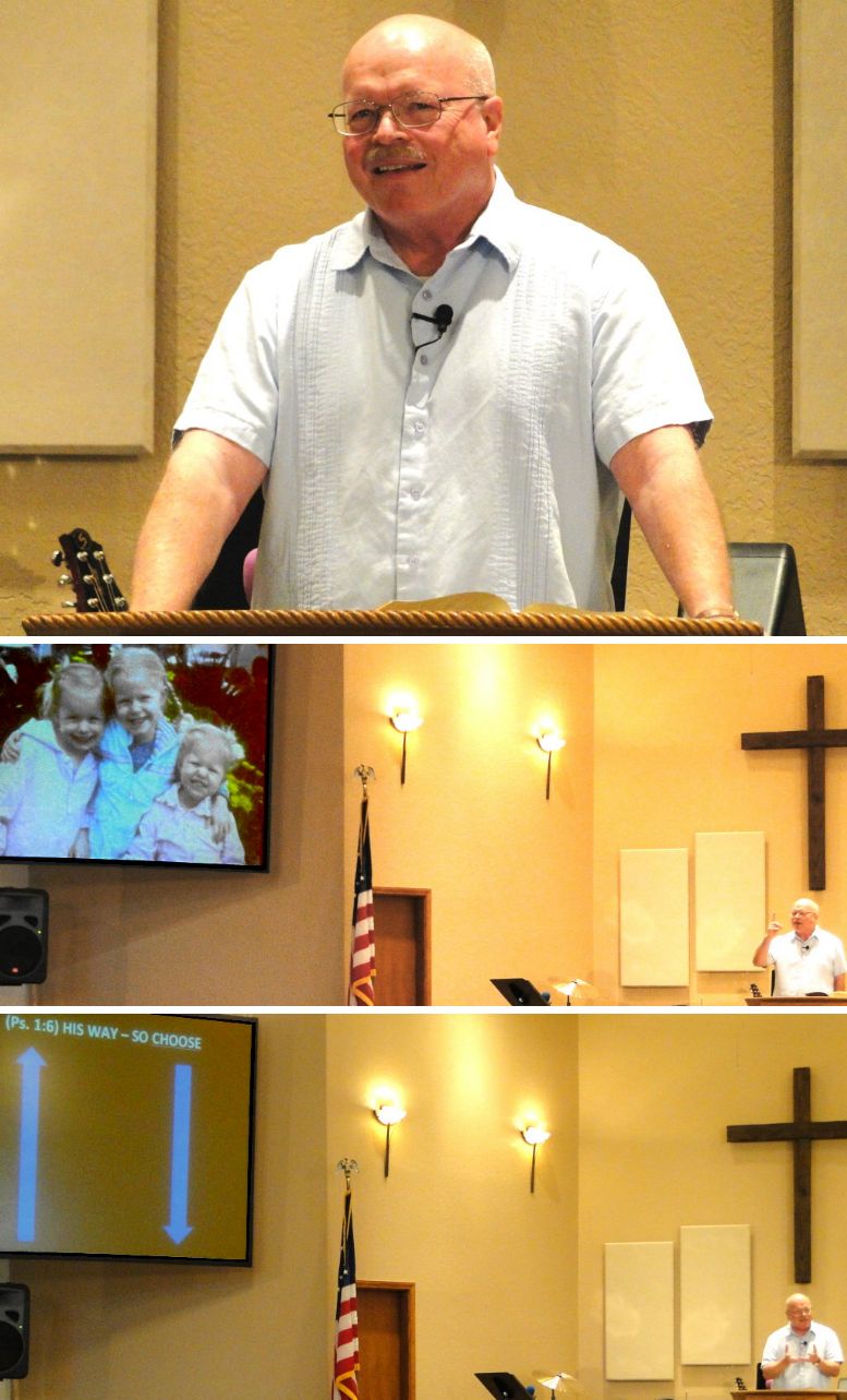 Rev. Charles Worley preaching
 "Living Happily Ever After" - 9/4/11