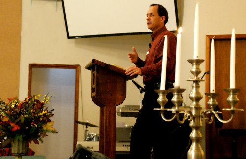 Pastor David Dunaway preaching "When God Directs Our Steps" - 11/30/08