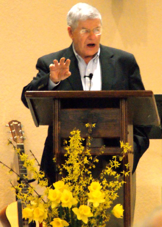 Pastor Dave Stevenson preaching
 "The Risky Life of a Miracle-Worker" - 2/28/10