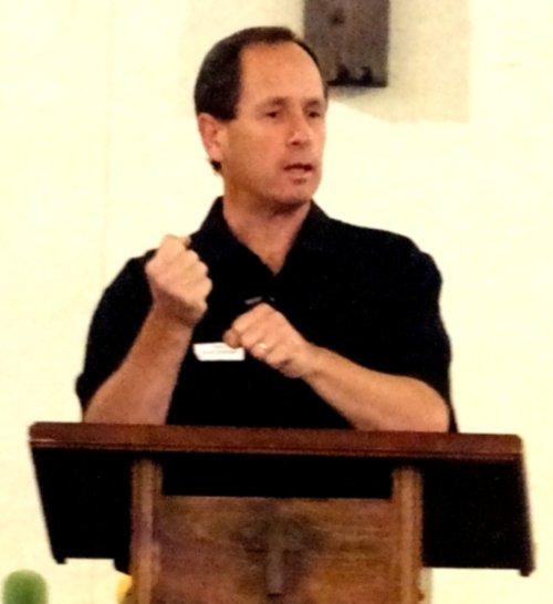 Pastor David preaching 
"How to Encourage our Next Senior Pastor"  - 10/25/09