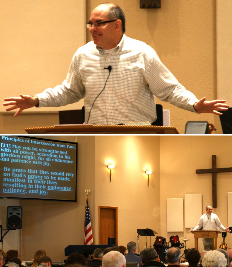 Pastor David Craig preaching
 "The Essence Of Intercession" - 3/6/11