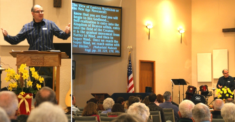 Pastor David Craig preaching
 "Jesus - The Preeminent One" - 3/20/11