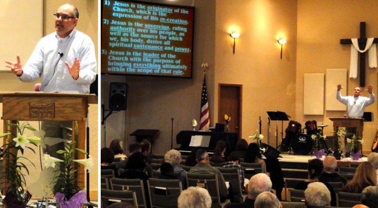 Pastor David Craig preaching
 "The Only Hope for the Church " - 4/17/11