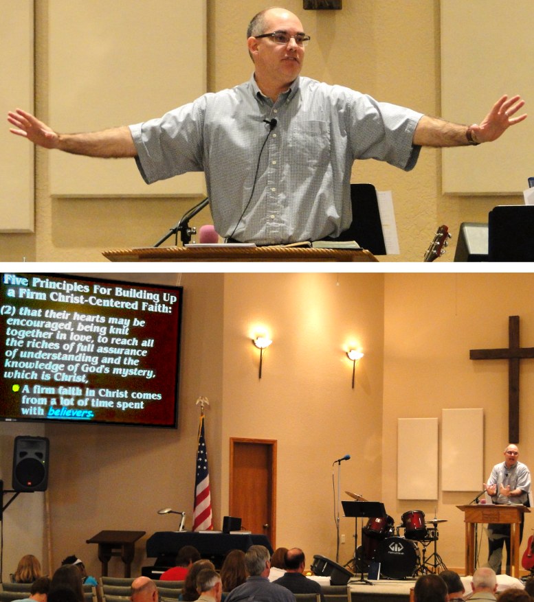 Pastor David Craig preaching
 "How Firm is Your Faith in Christ?" - 6/5/11