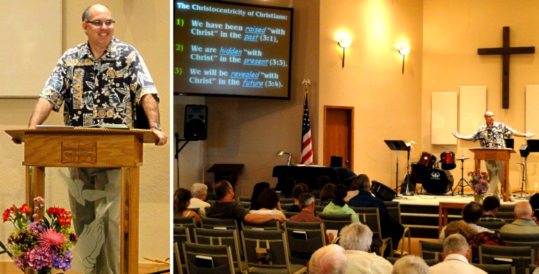 Pastor David Craig preaching
 "The Essence of Christocentric Living" - 7/24/11