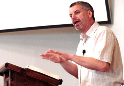 Pastor Phil Stevenson preaching
 "Paul before Rulers and Kings: Festus" - 5/3/09