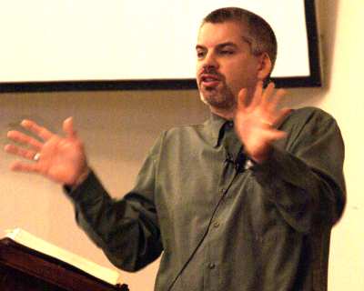 Pastor Phil Stevenson preaching "In the Waiting Room" - 3/9/08