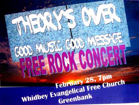 "Theory's Over" Concert - Thursday, Feb. 28, 7 PM