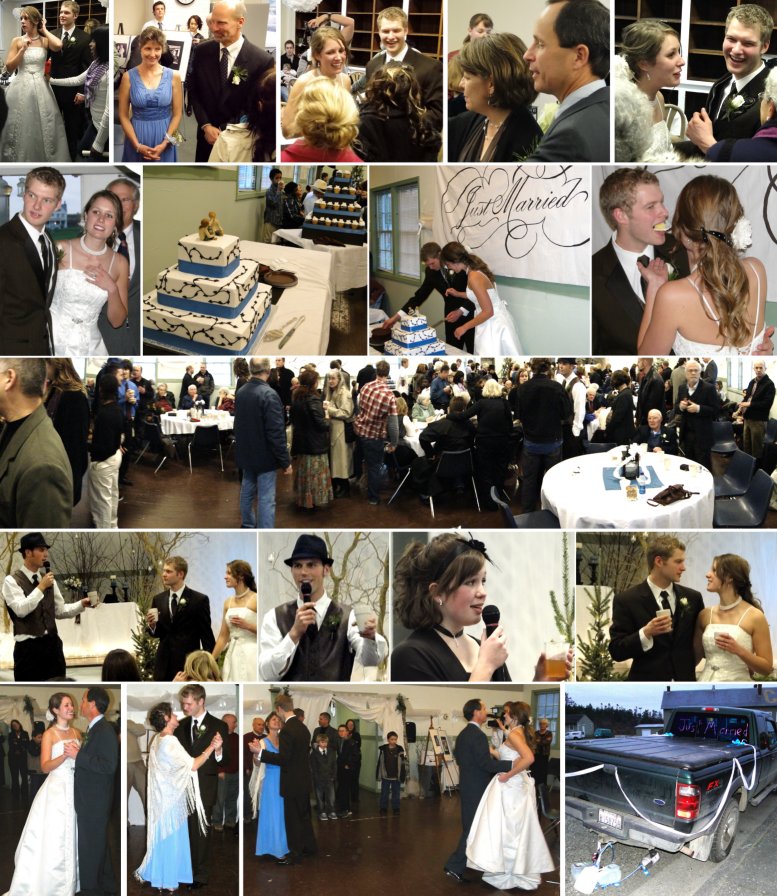 Wedding Reception of Jon and Kelly Heflinger - 8/15/09
( Click the photo collage to enlarge it... )