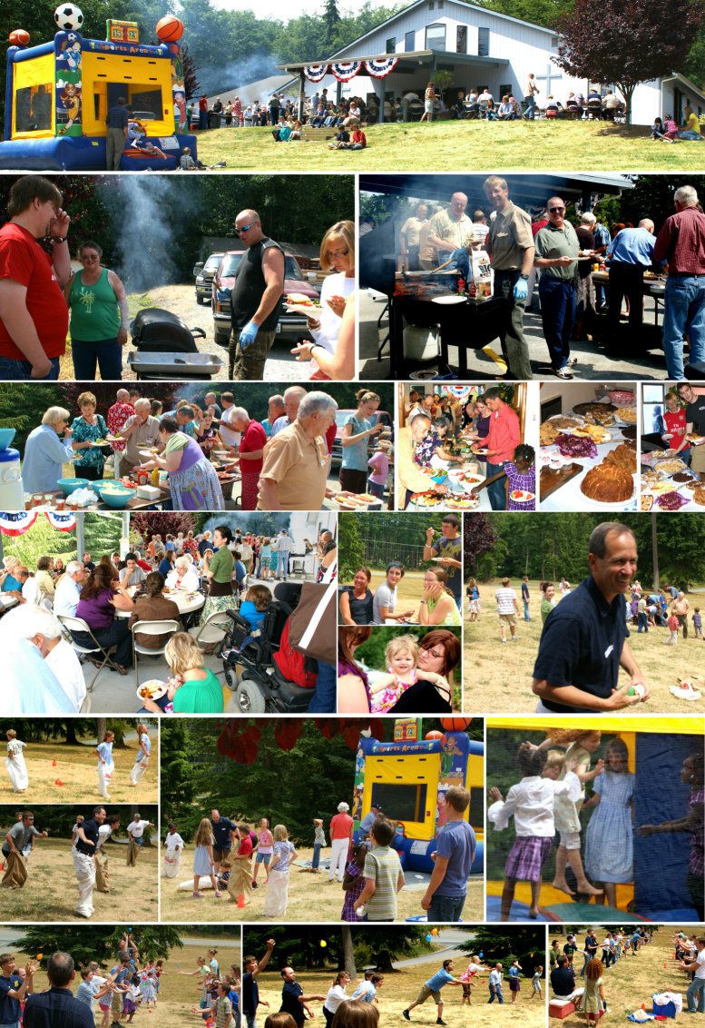 4th of July BBQ Pot Luck and Games - 7/5/09
( Click the photo collage to enlarge it. )