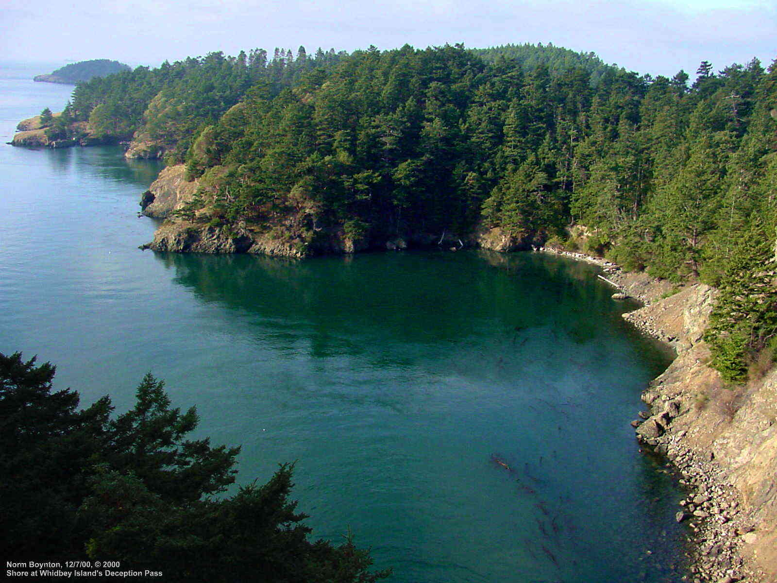 Shore at Deception Pass on Whidbey Island
 - 1600 x 1200