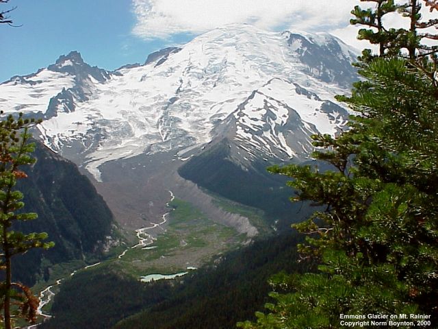 Mt. Rainier Glacier - 640 x 480