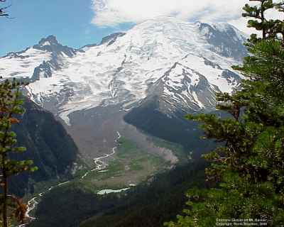 Link to 1280x1024 Wallpaper Photo - "Mt. Rainier Glacier"